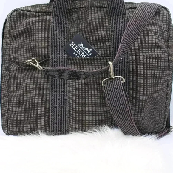 Hermès Grey Business Briefcase Bag - Picture 8 of 8